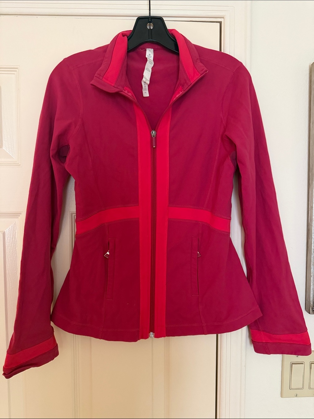lululemon athletica Hot Pink Full-Zip Utility Jacket